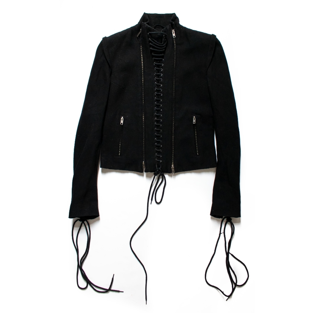 ❌SOLD❌ Ann Demeulemeester FW11 wool Corset Jacket